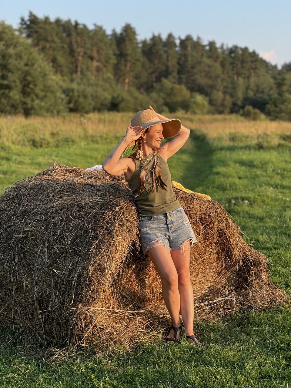 Финиш сплава: участники выходят на берег реки Киржач