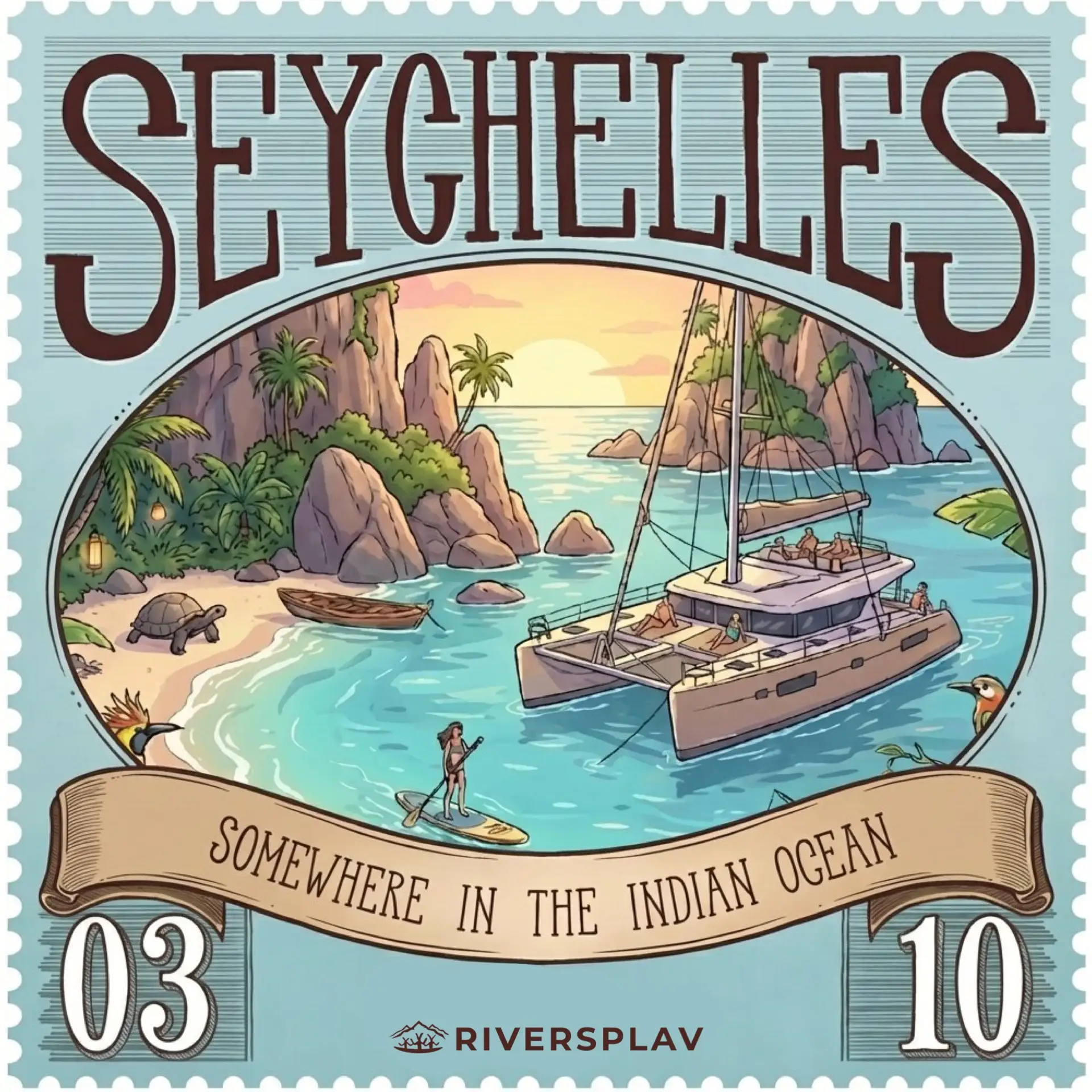 Морской круиз на Сейшельские острова